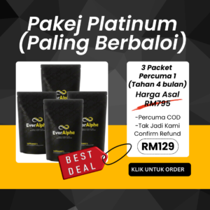 EverAlpha 3 packet Percuma 1 (4 bulan)